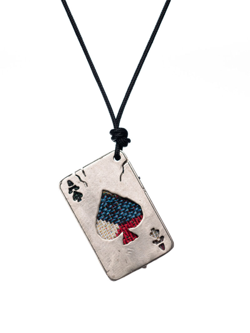 handmade ace necklace